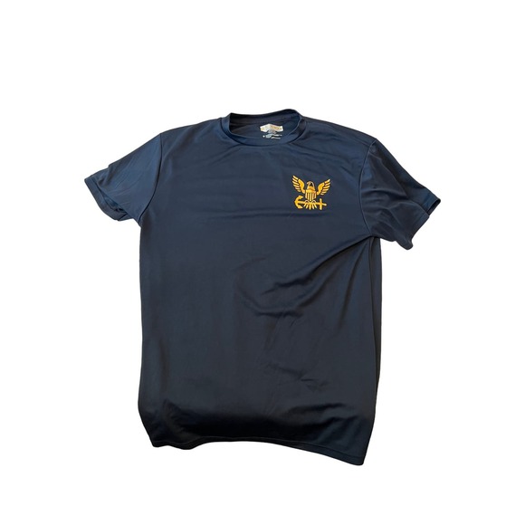 US Navy 2024 Forged By The Sea Dri Fit Type T-Shirt Mens M - Picture 1 of 3